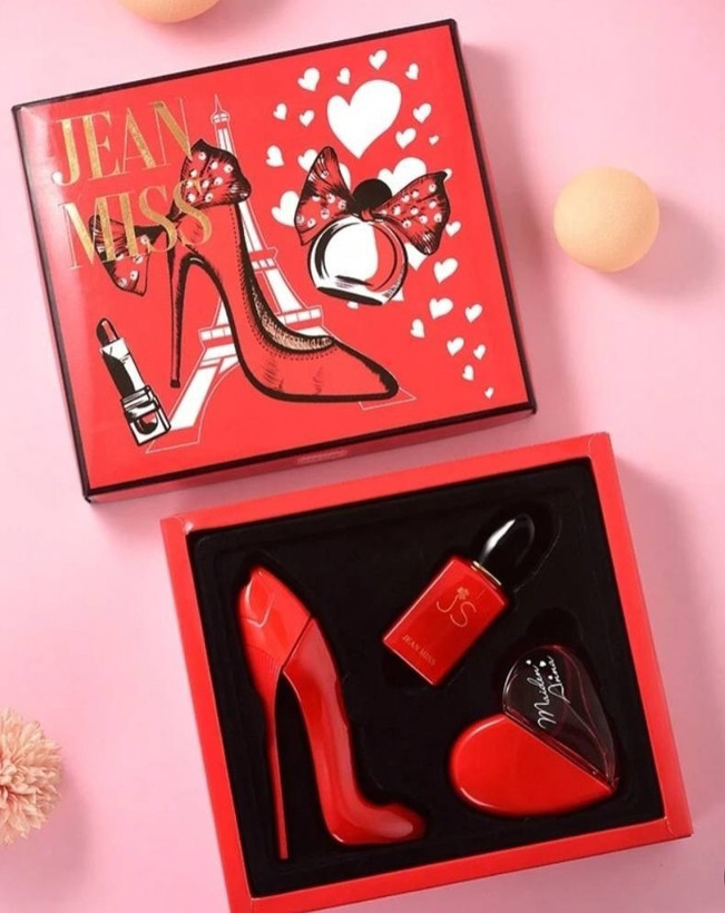 🎁پک عطر،ادکلن هدیه زنانه لاکچری🎁