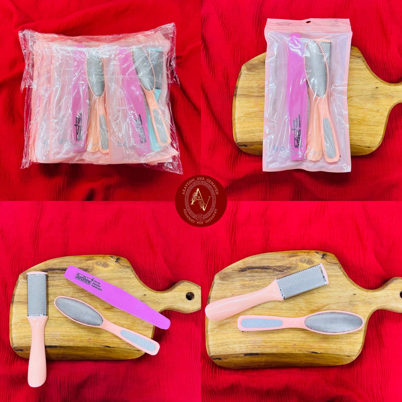 👣پک رنده و سوهان پا👣
