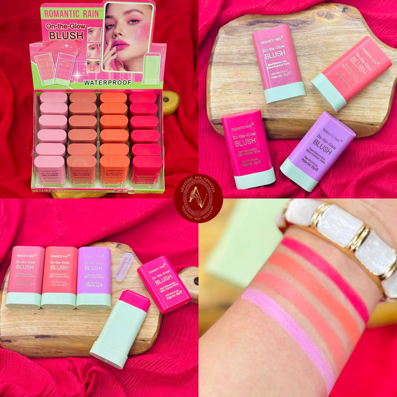 🎀رژگونه استیکی🎀