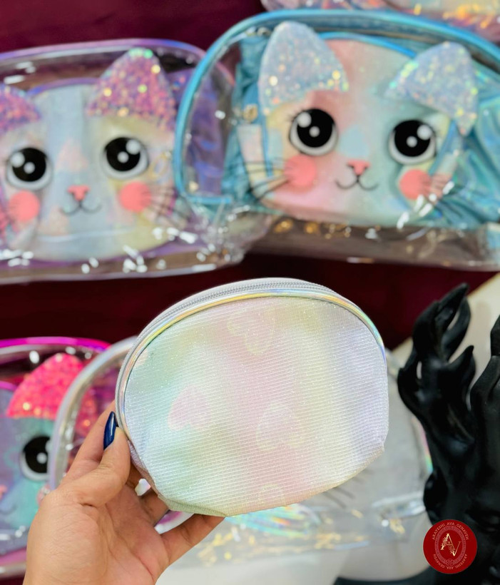 کیف ۳ تکه آرایشی ویکتوریا سکرت گربه ایی😻🎀