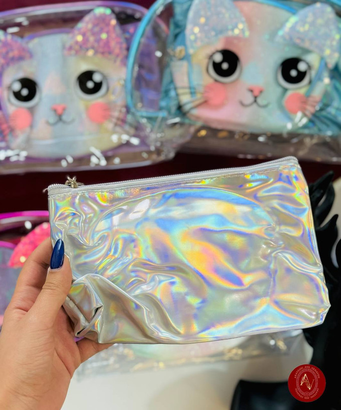 کیف ۳ تکه آرایشی ویکتوریا سکرت گربه ایی😻🎀