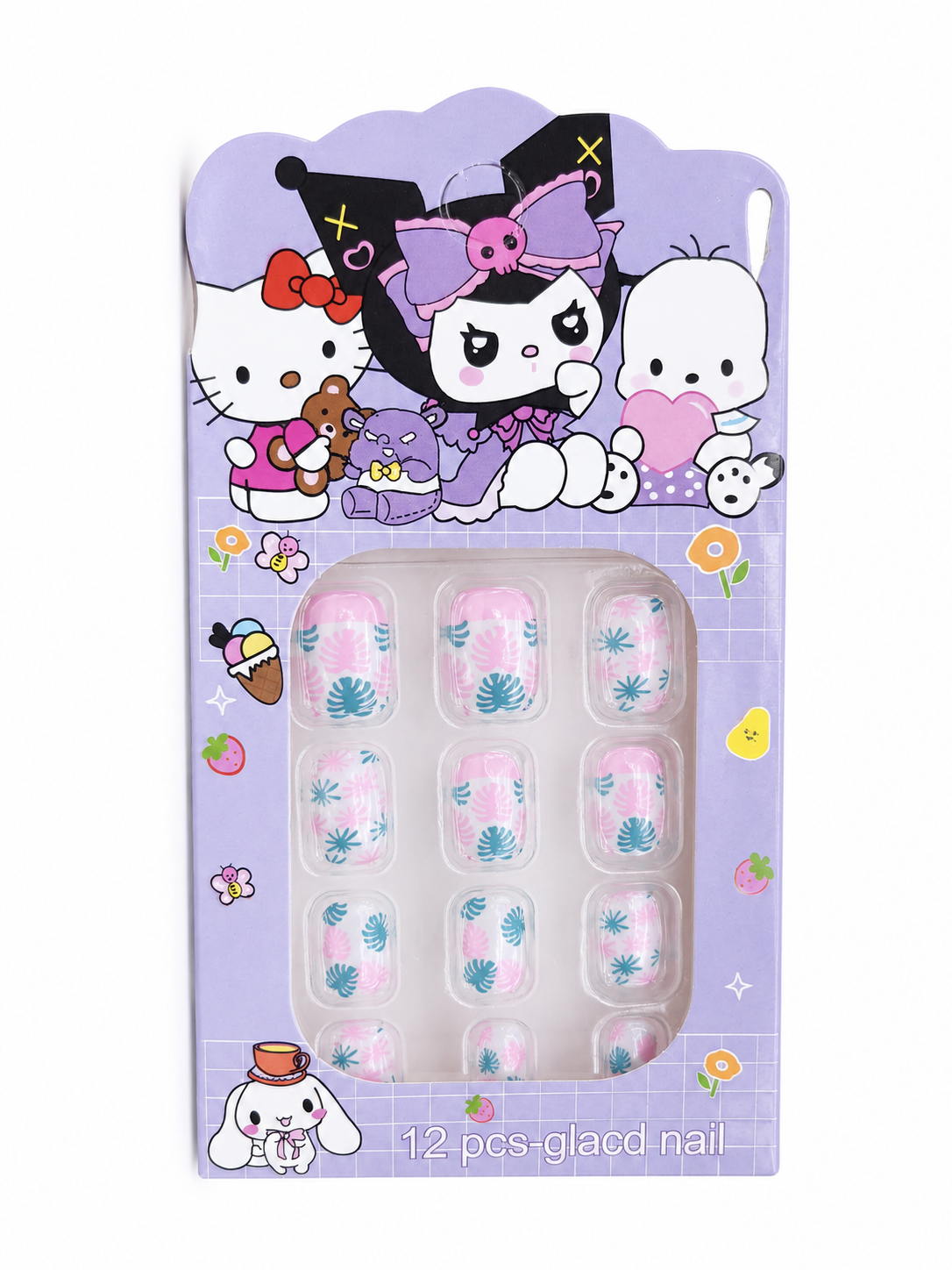 ناخن مصنوعی کودک مدل Cute Girls Nails