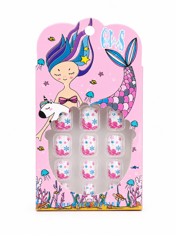 ناخن مصنوعی کودک مدل Cute Girls Nails