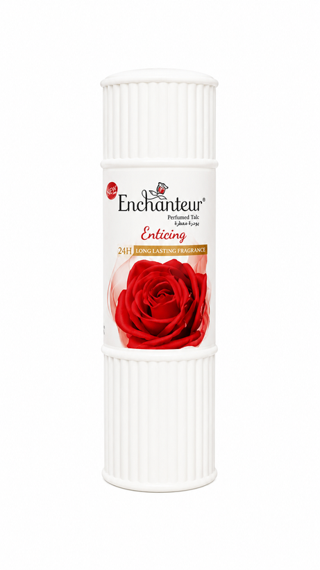 پودر تالک معطر انچنتر مدل Charming –